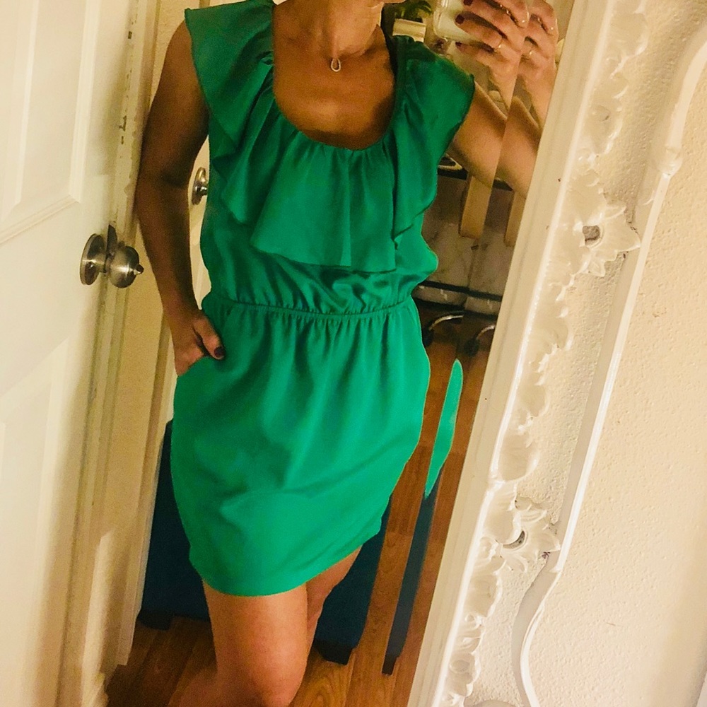 Vibrant Green Dress